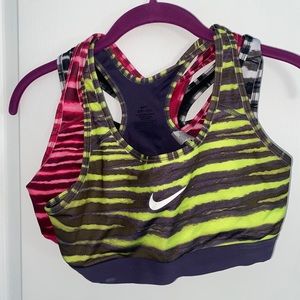 SET OF 3 Nike Dri Fit Sports bras
